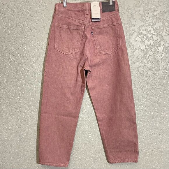 Levi’s Made In Crafted Barrel Crop Jeans Size 25 - Picture 3 of 11